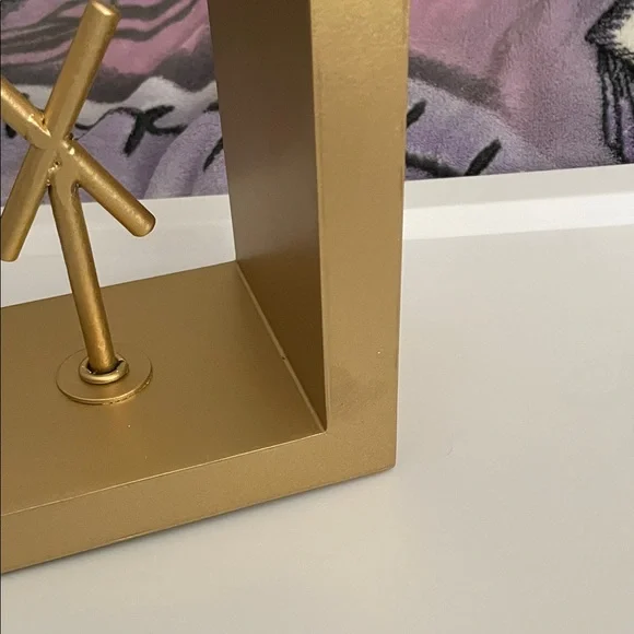 **FINAL PRICE** Gold XO Bookends - Picture 8 of 8